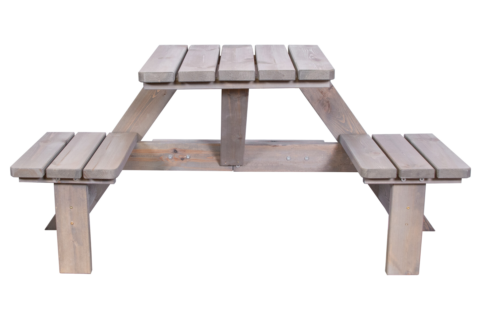 ZOMER-Sens-Line - Berlin wand Picknicktafel - 158,5x58x78,5cm - Bruin