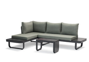 ZOMER-Sens-Line - Palmos Loungeset - Multifunctioneel - Aluminium - Groen