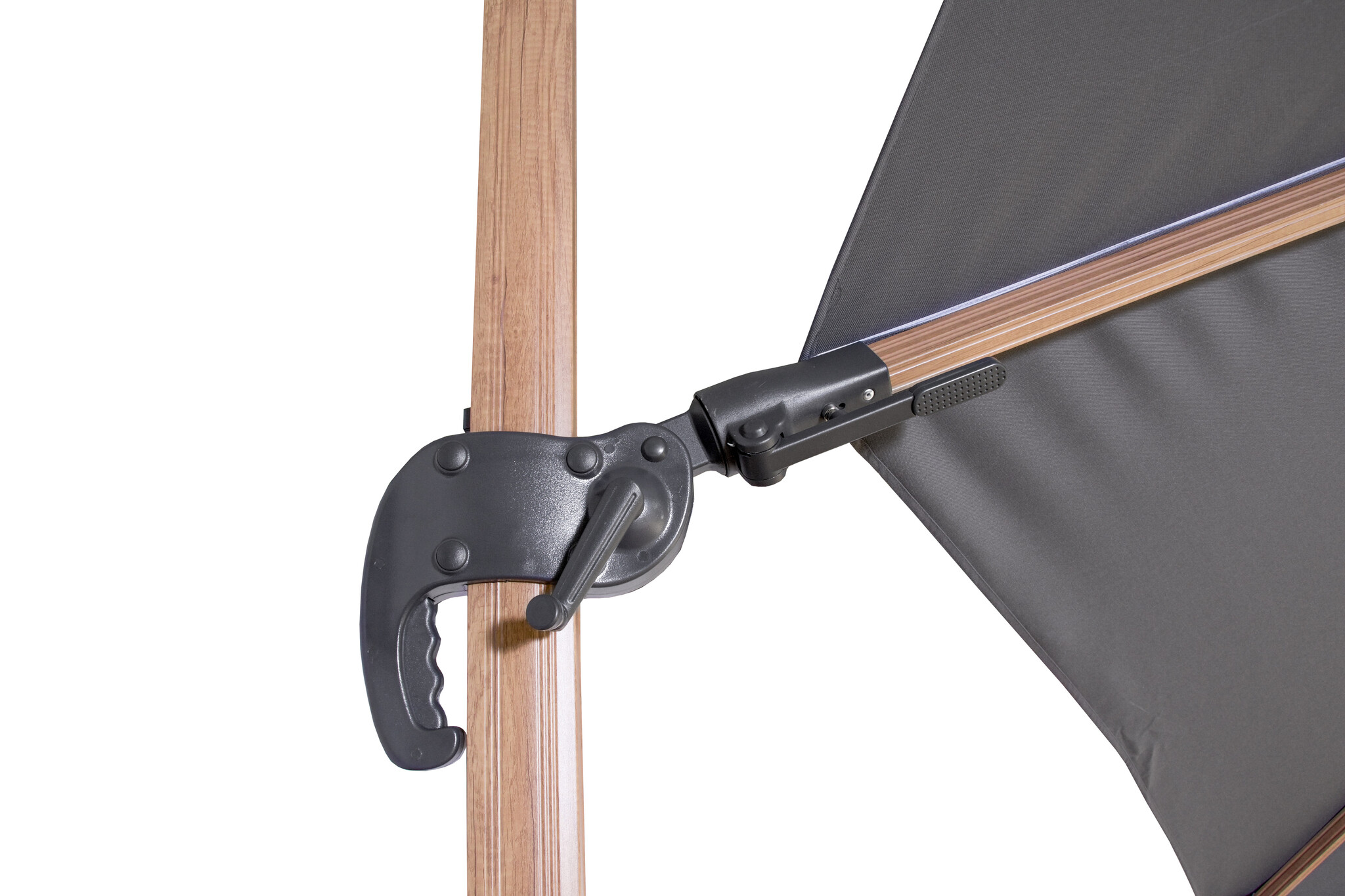 ZOMER-Sens-Line - Jamaica Parasol - 3x4m - Grijs