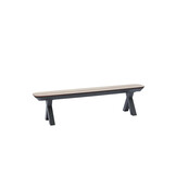 ZOMER-Sens-Line - Bradford Tuinbank - 182cm - Kunststof Bruin