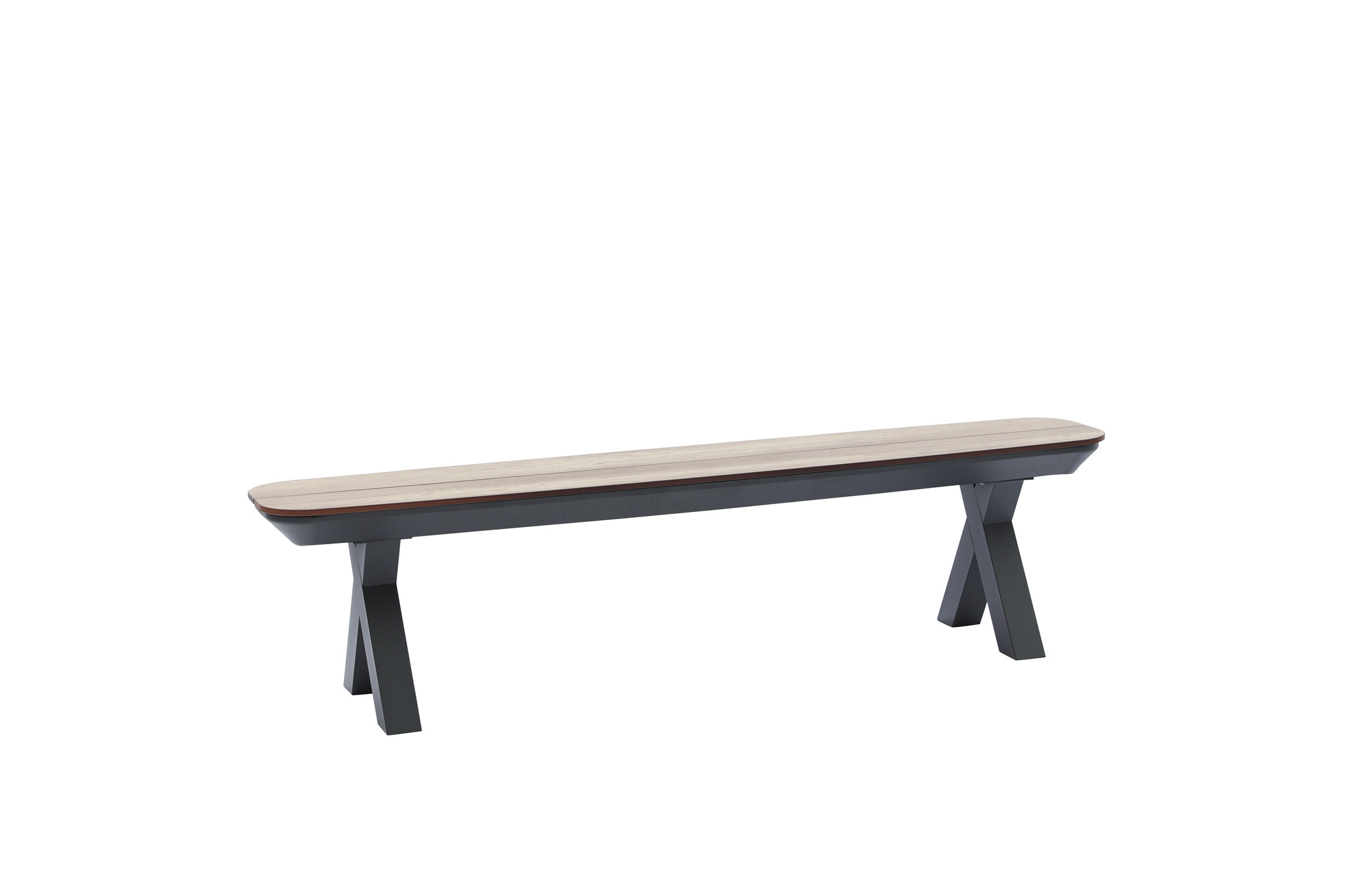 ZOMER-Sens-Line - Bradford Tuinbank - 182cm - Kunststof Bruin