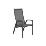 ZOMER-Sens-Line - Lucca verstelbare stapelstoel - Set van 2 - 57x85x110 - Aluminium