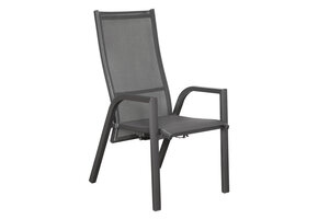 ZOMER-Sens-Line - Lucca verstelbare stapelstoel - Set van 2 - 57x85x110 - Aluminium