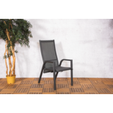 ZOMER-Sens-Line - Lucca verstelbare stapelstoel - Set van 2 - 57x85x110 - Aluminium