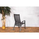 ZOMER-Sens-Line - Lucca verstelbare stapelstoel - Set van 2 - 57x85x110 - Aluminium