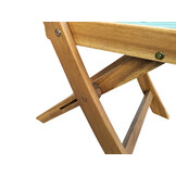 ZOMER-Sens-Line - Lanzarote Bistro Set - Hout - Groen