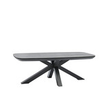 ZOMER-Sens-Line - Bradford Tuintafel - 220x100cm - HPL Grijs