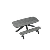 ZOMER-Sens-Line - Bradford Tuintafel - 220x100cm - HPL Grijs