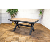 ZOMER-Sens-Line - Venetië Uitschuiftafel - 167/207cm - Keramiek