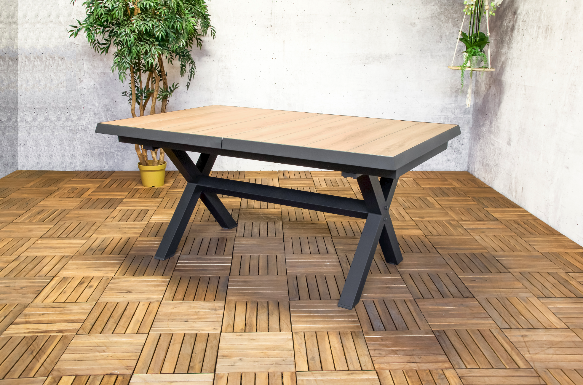 ZOMER-Sens-Line - Venetië Uitschuiftafel - 167/207cm - Keramiek