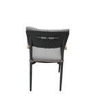 ZOMER-Sens-Line - Alicante - Eetkamerstoelen - Set van 4 - 56,5x59,5x87 - Aluminium