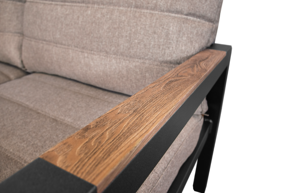 ZOMER-Sens-Line - Donna Loungeset 4-delig - Aluminium