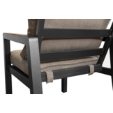 ZOMER-Sens-Line - Donna Loungeset 4-delig - Aluminium