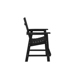 ZOMER-Sens-Line - Montreal barstoel - 73,5x78x122,15 - Zwart