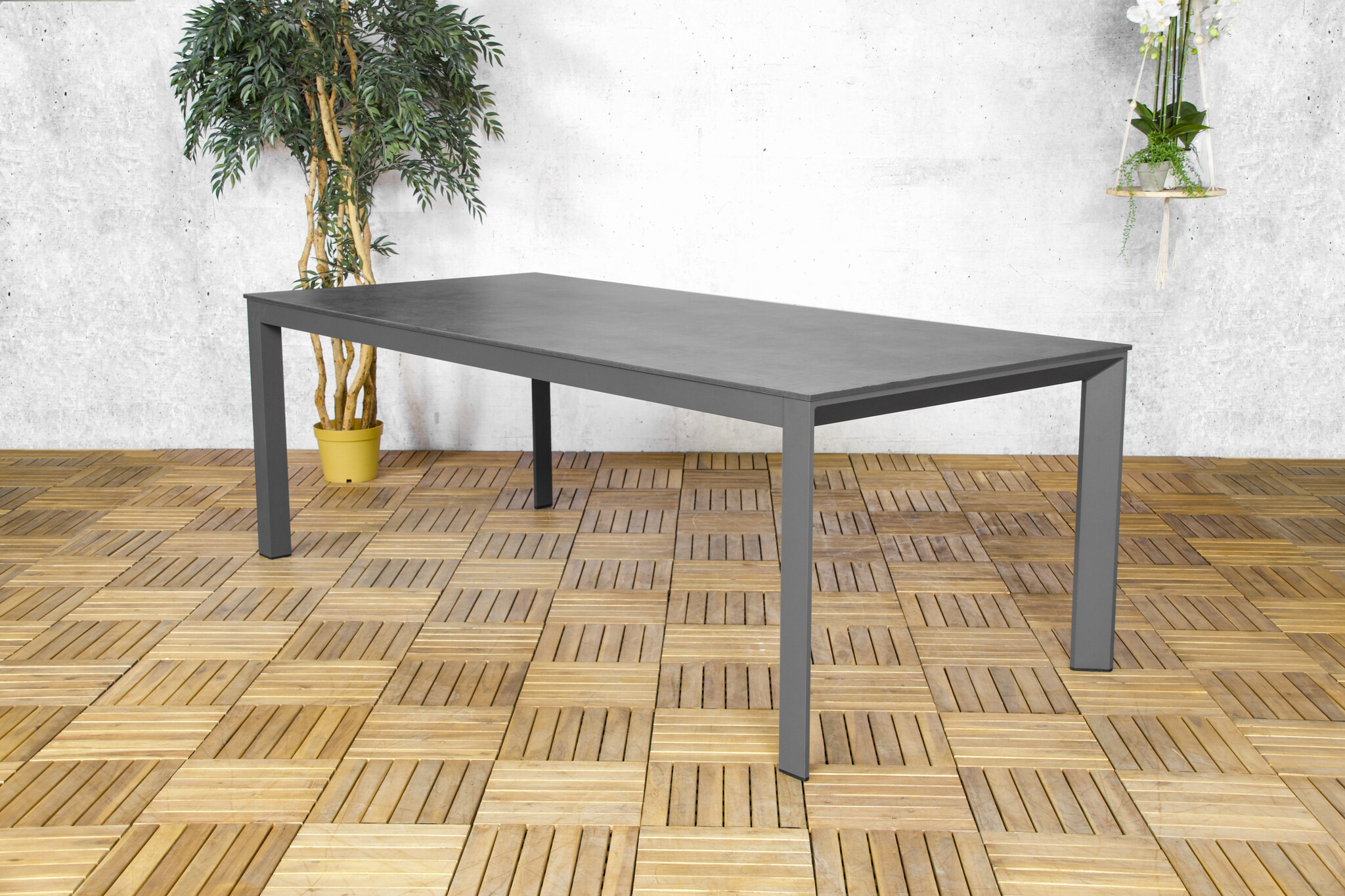 ZOMER-Sens-Line - Bianca Tuintafel - 220x100cm - HPL