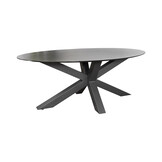 ZOMER-Sens-Line - Donna Ovale Tuintafel - 220x100cm - Keramiek