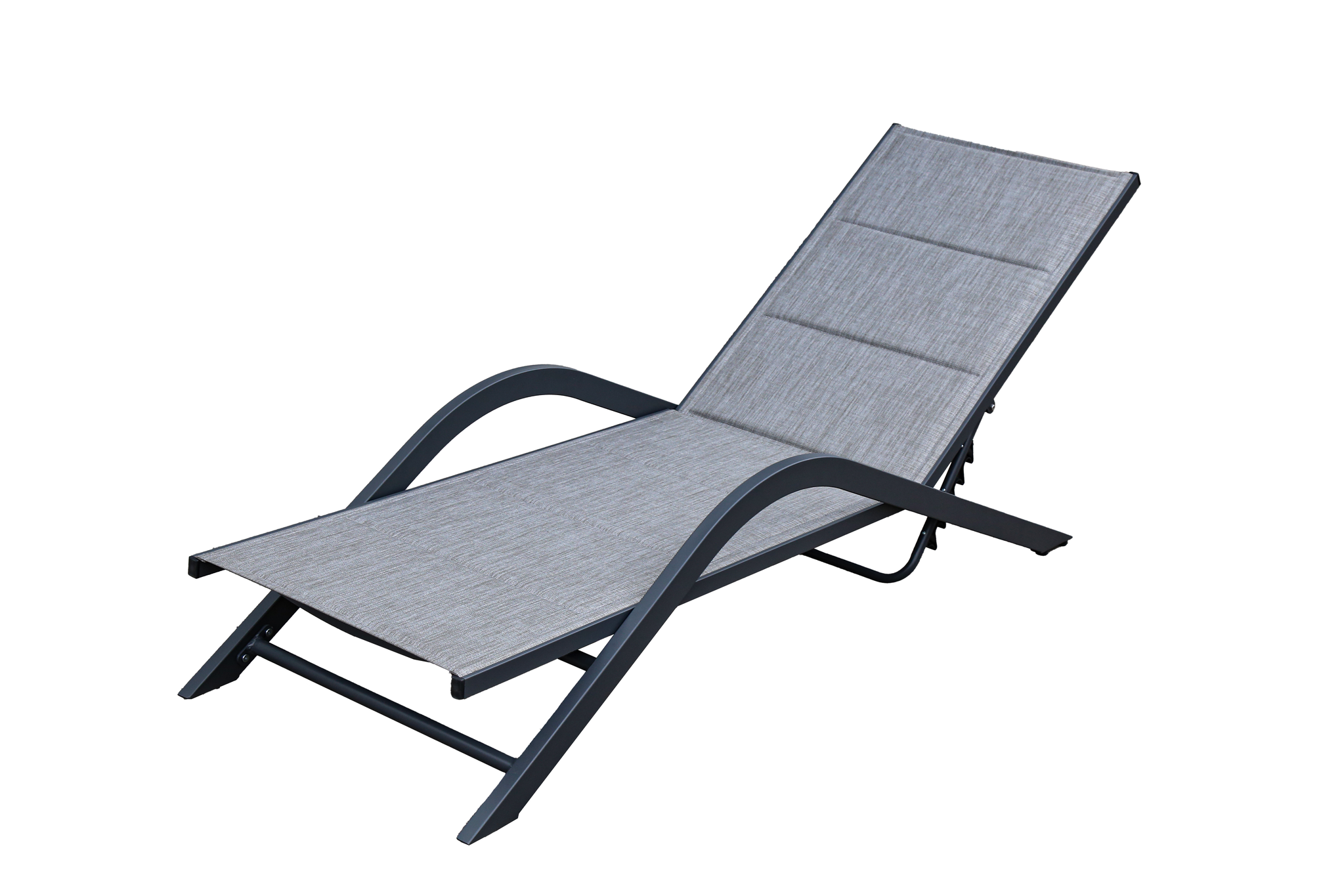 ZOMER-Sens-Line - Trento Loungestoel - 192x60x88cm - Grijs