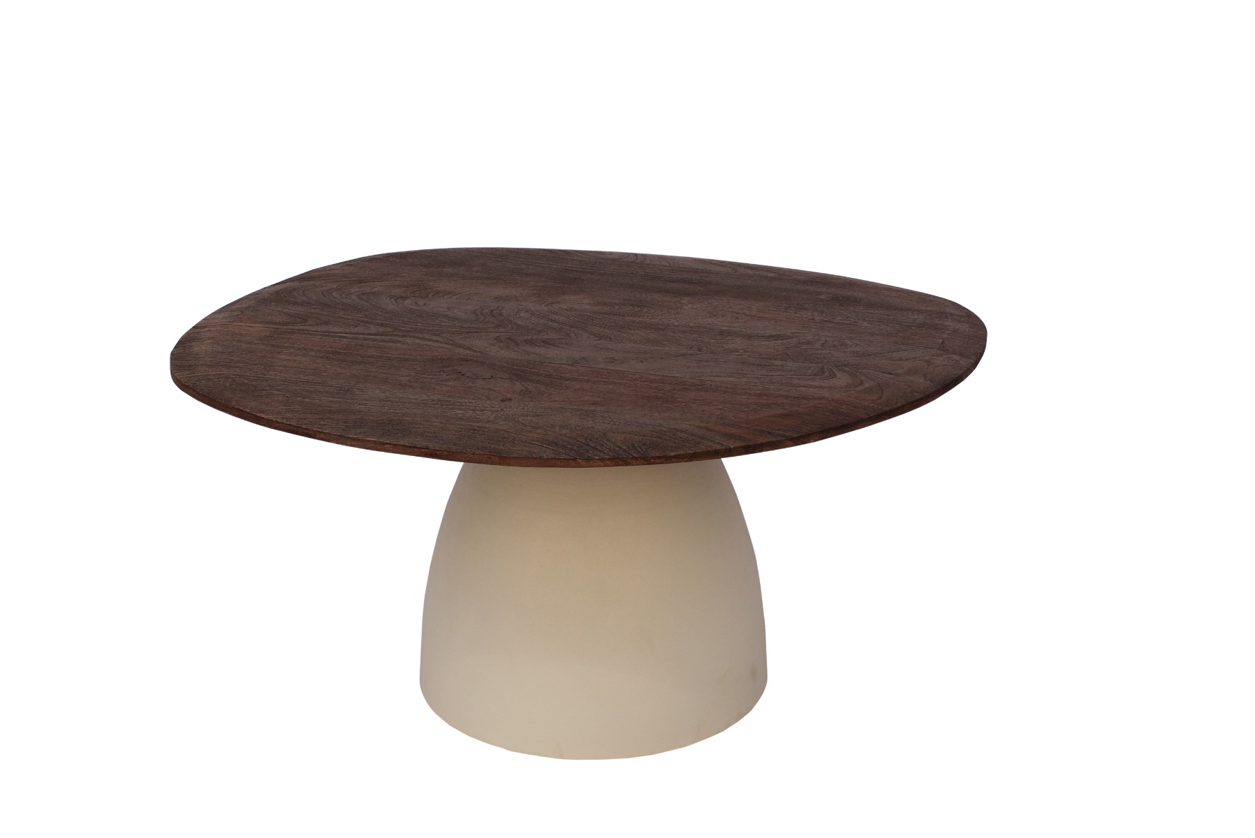 Brix - Salontafel Marron - Beige - Mangohout - 86 cm