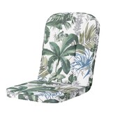 Madison -  Tuinkussen Carlo / Calvia Bliss blue - Ca. 100x48 cm - Set van 4