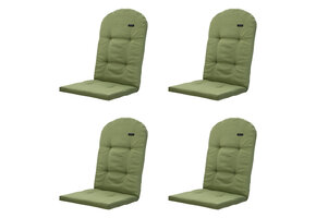Madison -  Tuinkussen Bearchair Panama sage - Ca. 128x48 cm - Set van 4