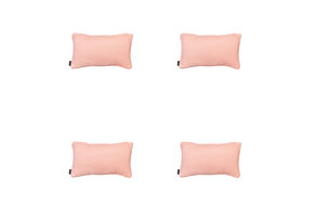 Madison -  Sierkussen Napels salmone - Ca. 30x50 cm - Set van 4