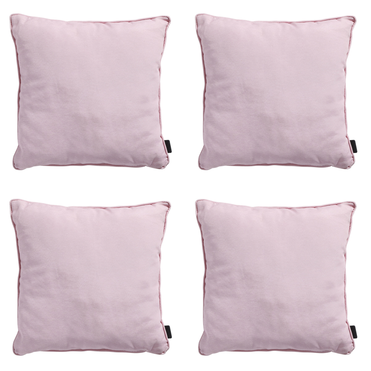 Madison -  Sierkussen Panama soft pink - Ca. 60x60 cm - Set van 4