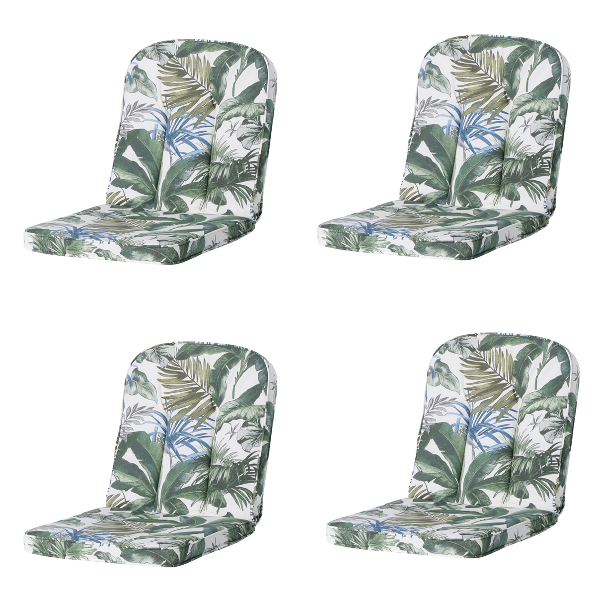 Madison -  Tuinkussen Classic/Bora/Antigua Hermitage Bliss blue - Ca. 94x48 cm - Set van 4