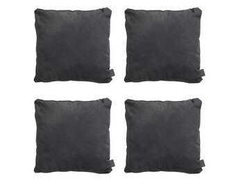 Madison -  Sierkussen Panama black - Ca. 60x60 cm - Set van 4