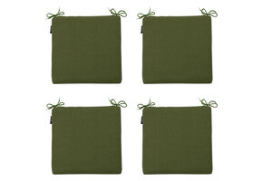 Madison -  Zitkussen Moss green canvas eco+ - Ca. 40x40 cm - Set van 4