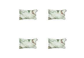 Madison -  Sierkussen Grasse green - Ca. 30x50 cm - Set van 4