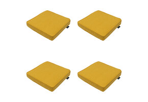 Madison -  Zitkussen Gold canvas eco+ - Ca. 40x40 cm - Set van 4