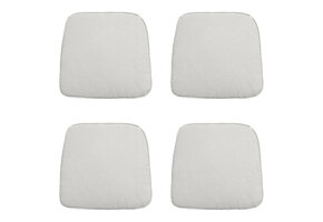 Madison -  Zitkussen Wicker Panama linnen - Ca. 48x48 cm - Set van 4