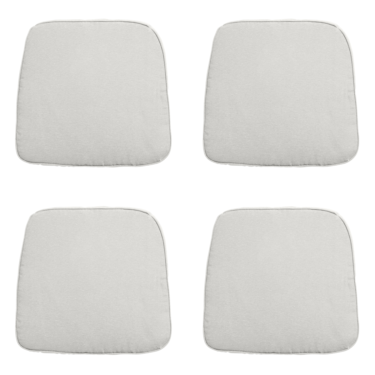 Madison -  Zitkussen Wicker Panama linnen - Ca. 48x48 cm - Set van 4