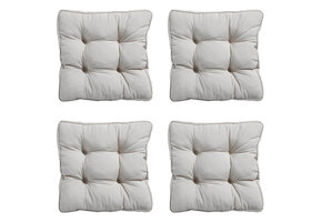 Madison -  Zitkussen Florance Panama linnen - Ca. 47x47 cm - Set van 4