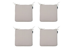 Madison -  Zitkussen Napels taupe - Ca. 40x40 cm - Set van 4
