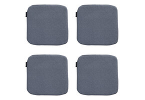 Madison -  Zitkussen Manchester denim grey - Ca. 40x40 cm - Set van 4