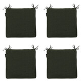 Madison -  Zitkussen Green canvas eco+ - Ca. 40x40 cm - Set van 4