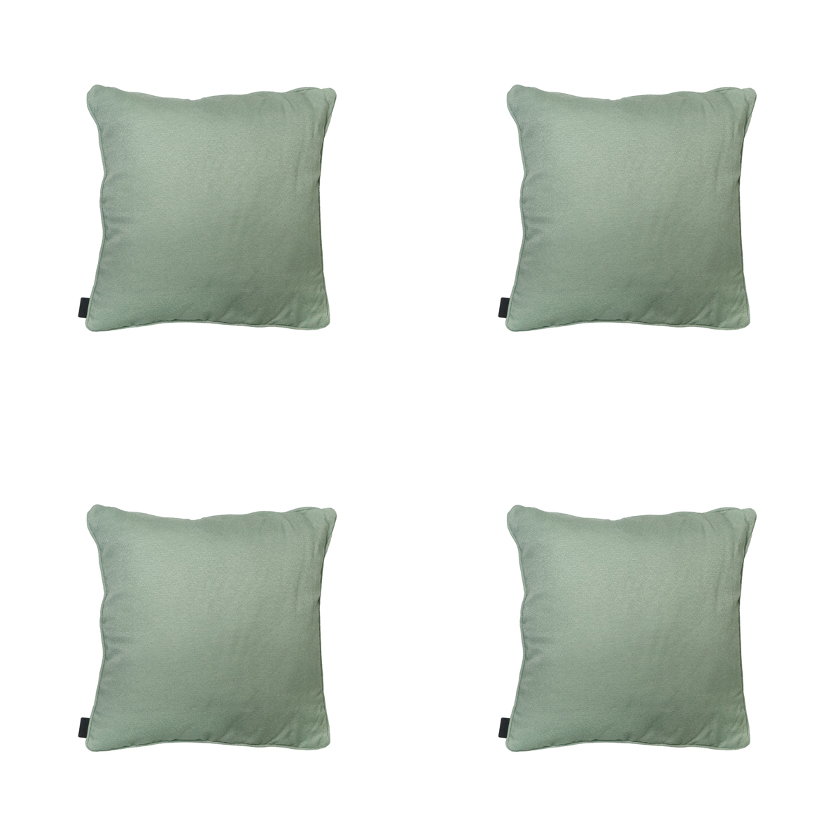 Madison -  Sierkussen Napels kaki - Ca. 50x50 cm - Set van 4