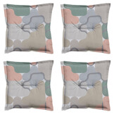 Madison -  Zitkussen Grafi salmone - Ca. 50x50 cm - Set van 4