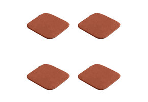 Madison -  Zitkussen Panama terra - Ca. 40x40 cm - Set van 4