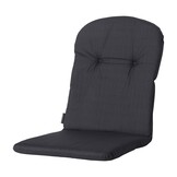 Madison -  Kuipstoelkussen Hoge Rug Basic black - Ca. 96x45 cm - Set van 4