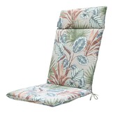 Madison -  Tuinstoelkussen Hoge Rug Cala natural - Ca. 120x50 cm - Set van 4