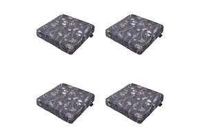 Madison -  Zitkussen Donna grey canvas eco+ - Ca. 40x40 cm - Set van 4