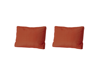 Madison -  Lounge Rugkussen Panama terra - Ca. 40x60 cm - Set van 2