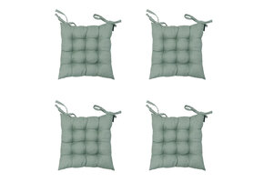 Madison -  Zitkussen Toscane Napels kaki - Ca. 46x46 cm - Set van 4