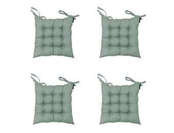 Madison -  Zitkussen Toscane Napels kaki - Ca. 46x46 cm - Set van 4