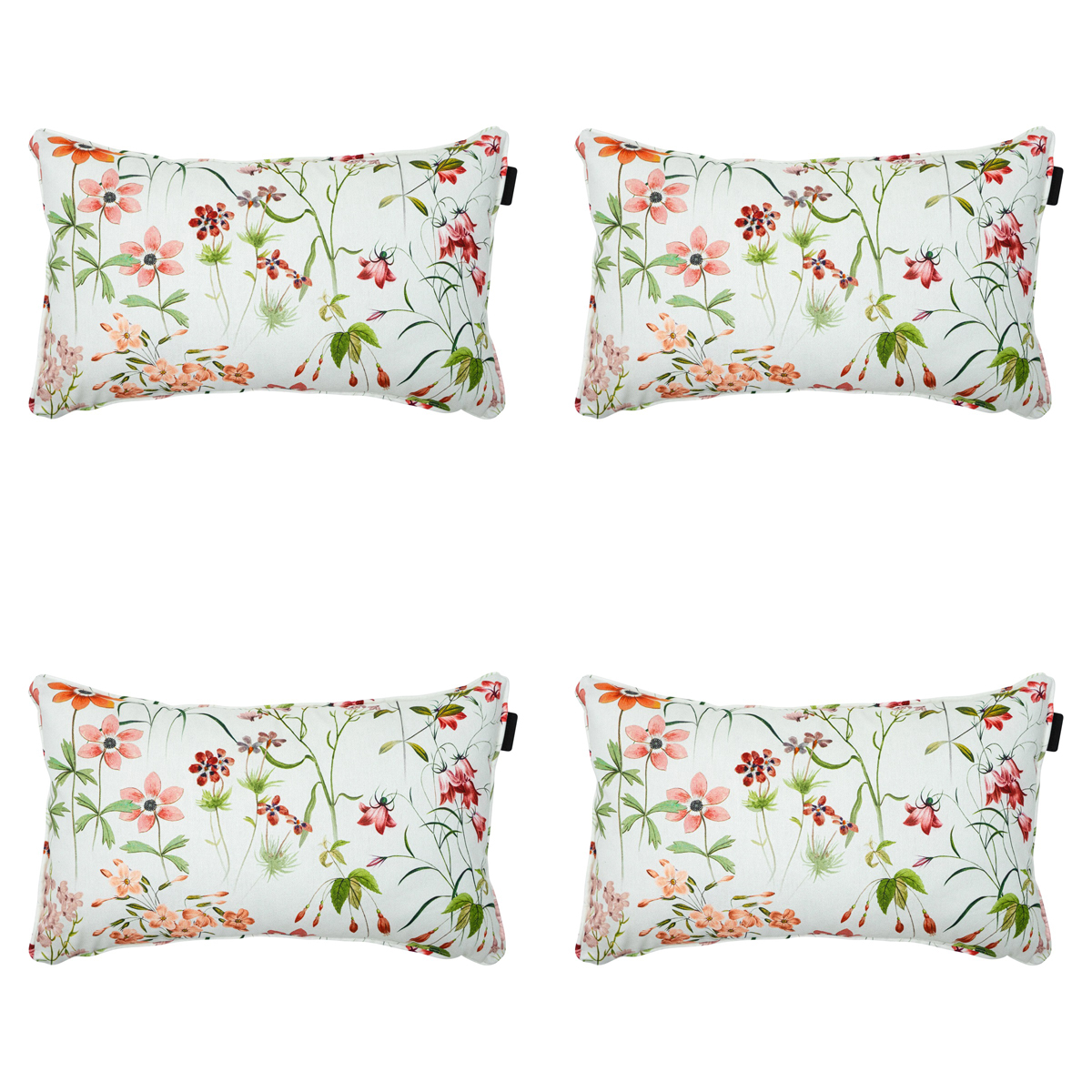 Madison -  Sierkussen Milly natural - Ca. 30x50 cm - Set van 4