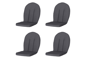 Madison -  Tuinkussen Kettler Comfort/Prince Panama grey - Ca. 105x52 cm - Set van 4