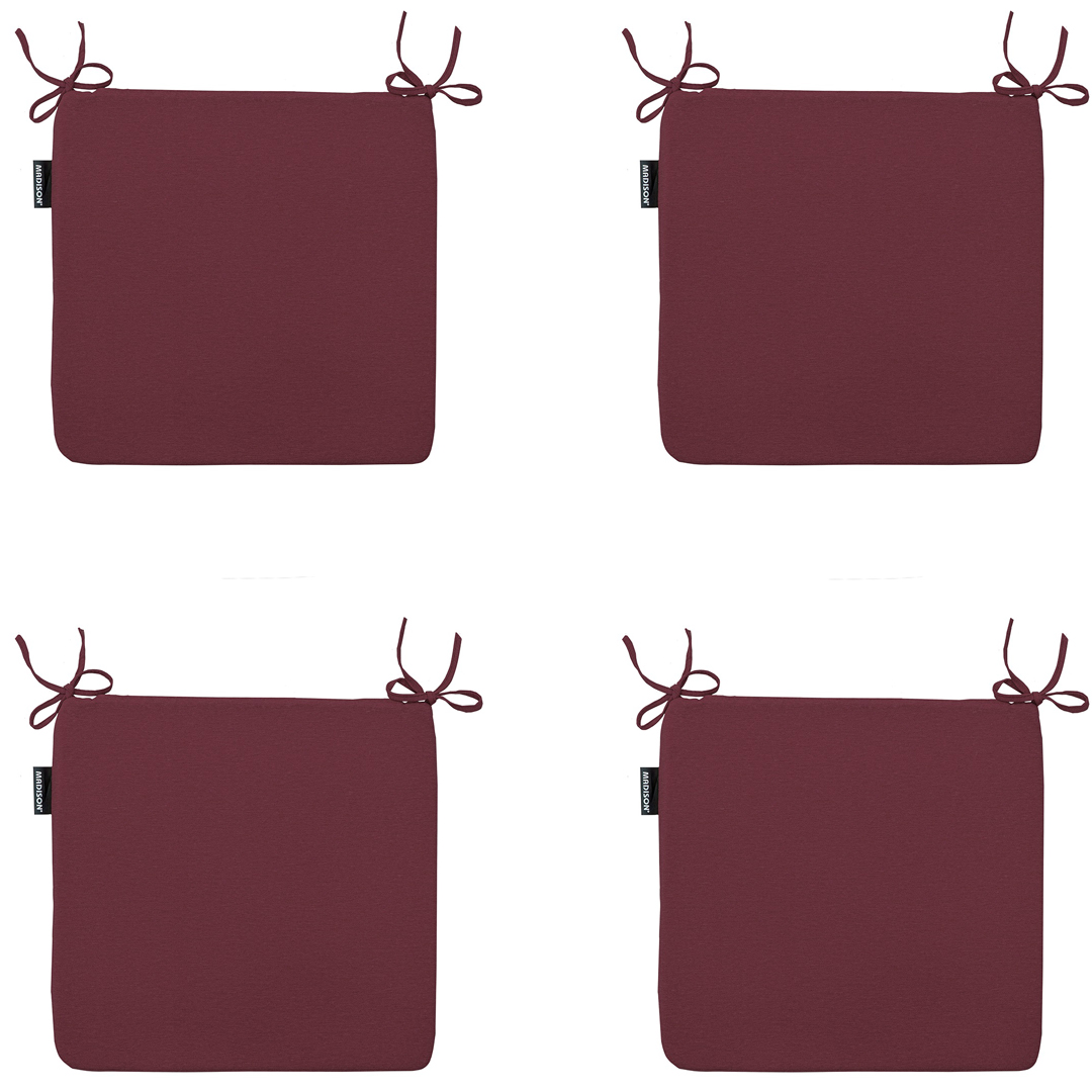 Madison -  Zitkussen Panama bordeaux - Ca. 40x40 cm - Set van 4