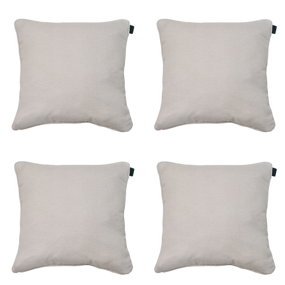 Madison -  Sierkussen Napels taupe - Ca. 50x50 cm - Set van 4